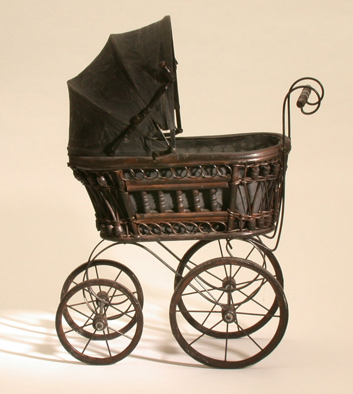 victorian doll carriage